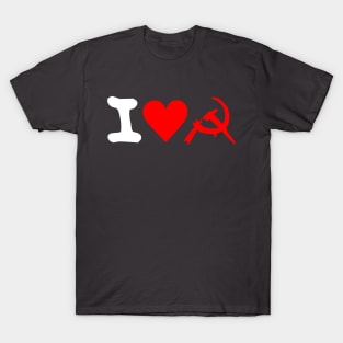 i love hammer and sickle T-Shirt